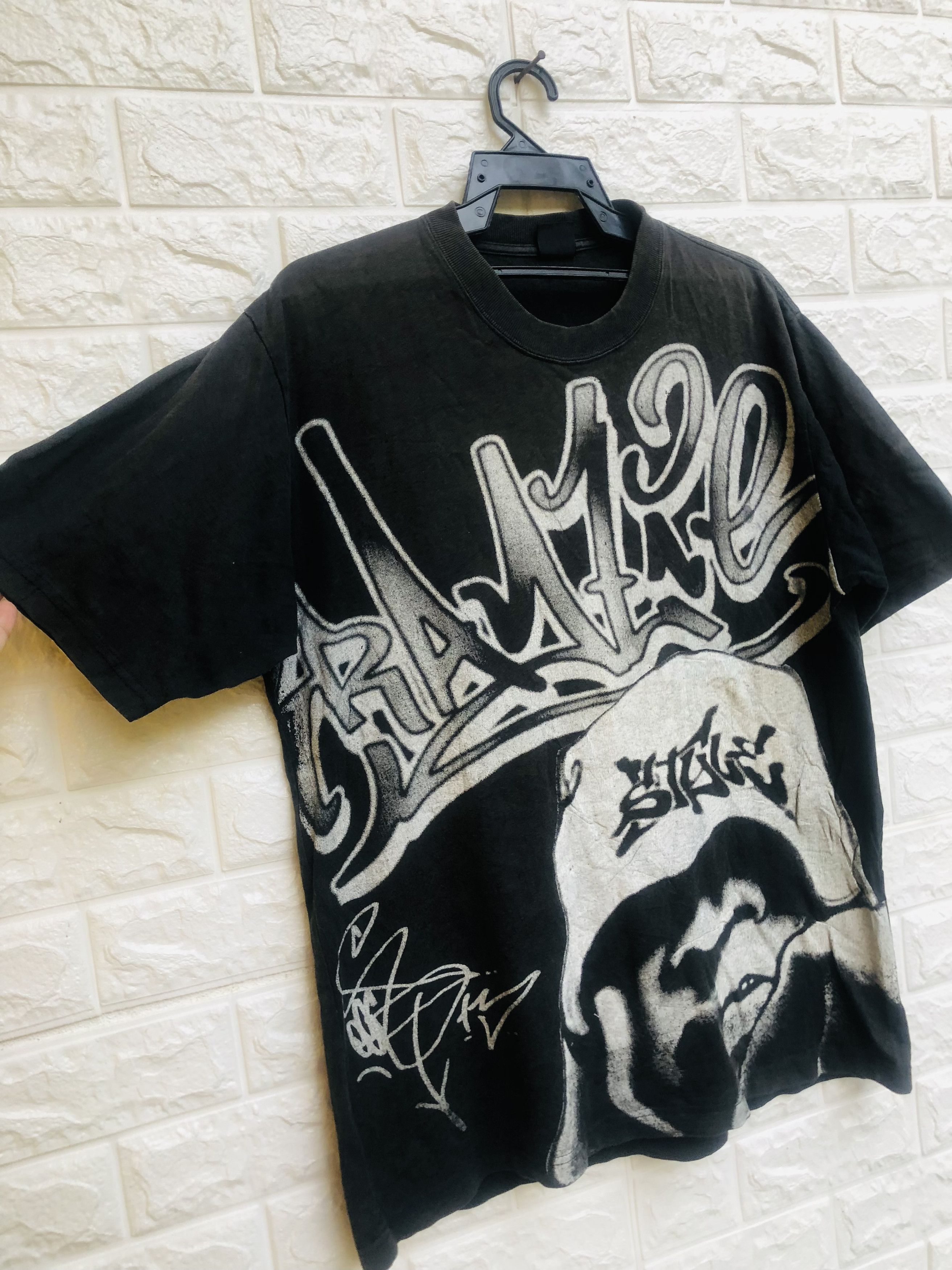 Japanese Brand × Vintage Vintage Hip Hop Rapper Designer Fashion Style Shirt Size US L / EU 52-54 / 3 - 3 Thumbnail