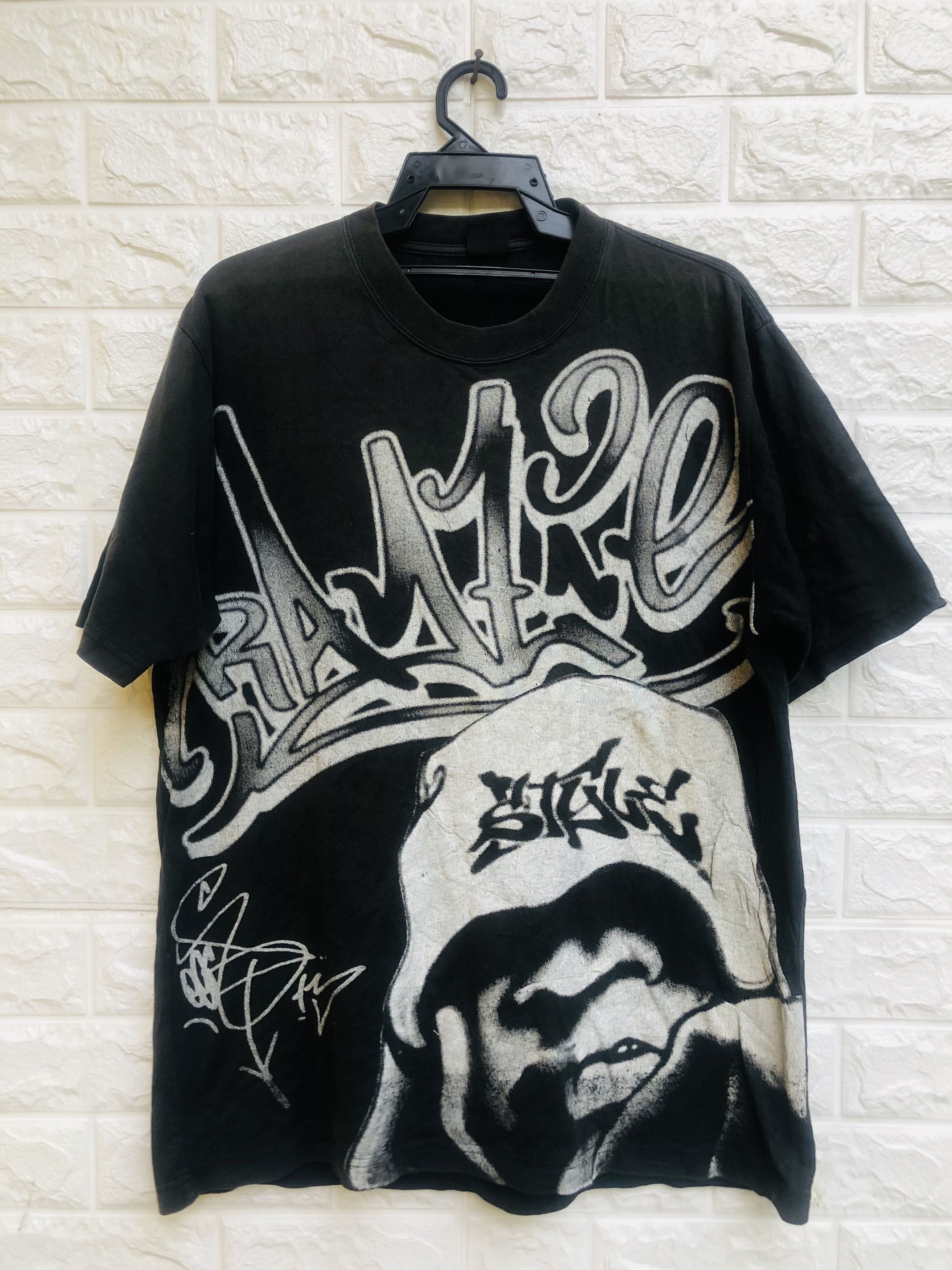 Japanese Brand × Vintage Vintage Hip Hop Rapper Designer Fashion Style Shirt Size US L / EU 52-54 / 3 - 1 Thumbnail