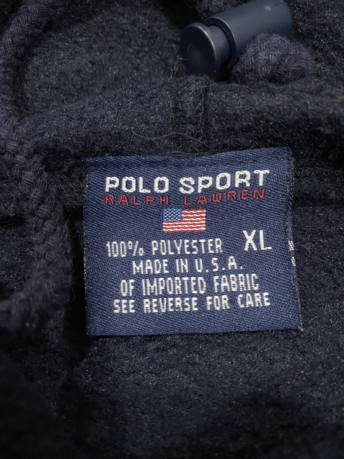 Polo Ralph Lauren Polo Sport Two Tone Fleece Sweater hooded Size US XL / EU 56 / 4 - 6 Thumbnail