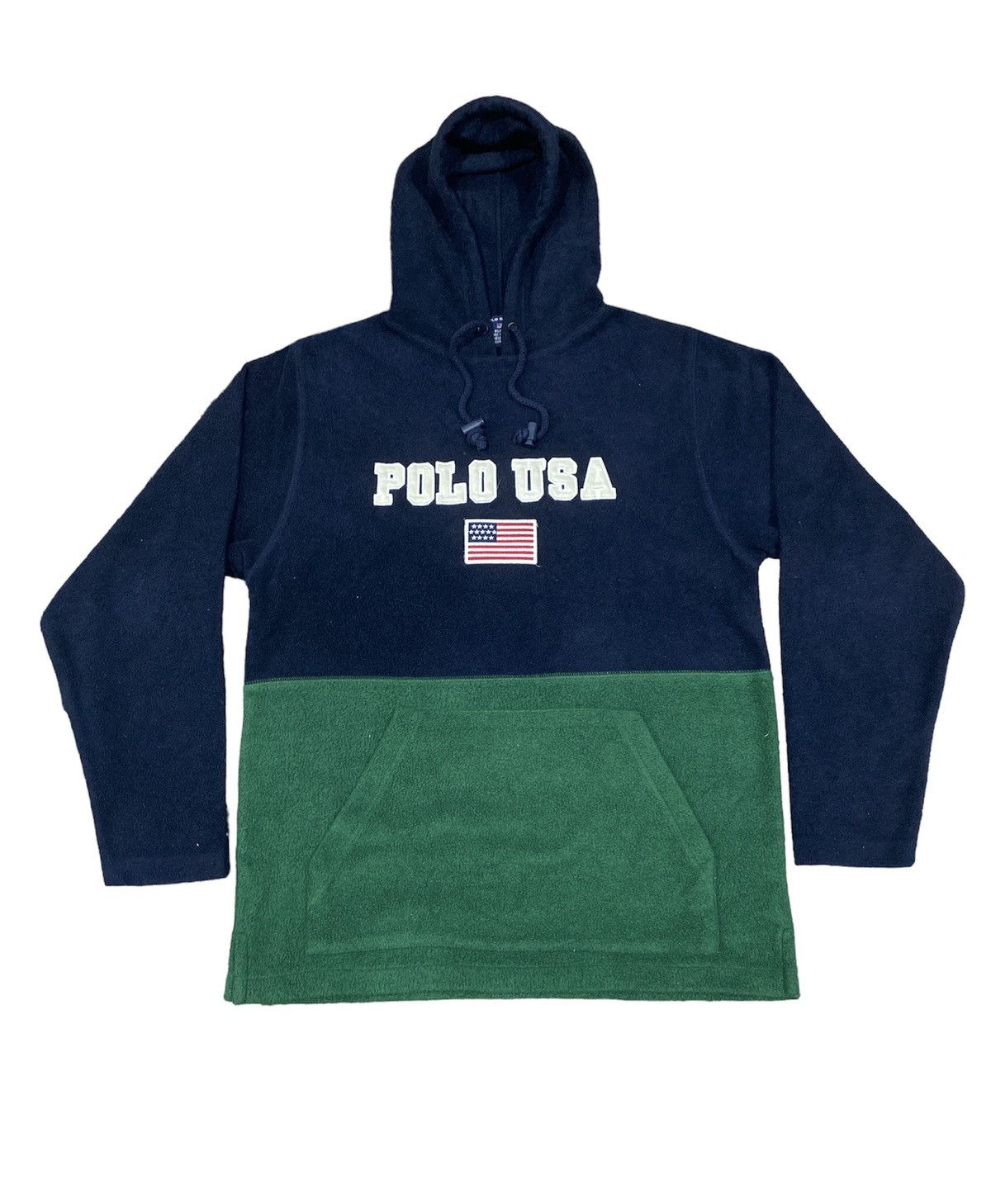 【POLO RALPH LAUREN】 ★ Two-Tone Fleece Hoodie ★ Men's Double-Knit Full-Zip Hoodie | Ralph Lauren