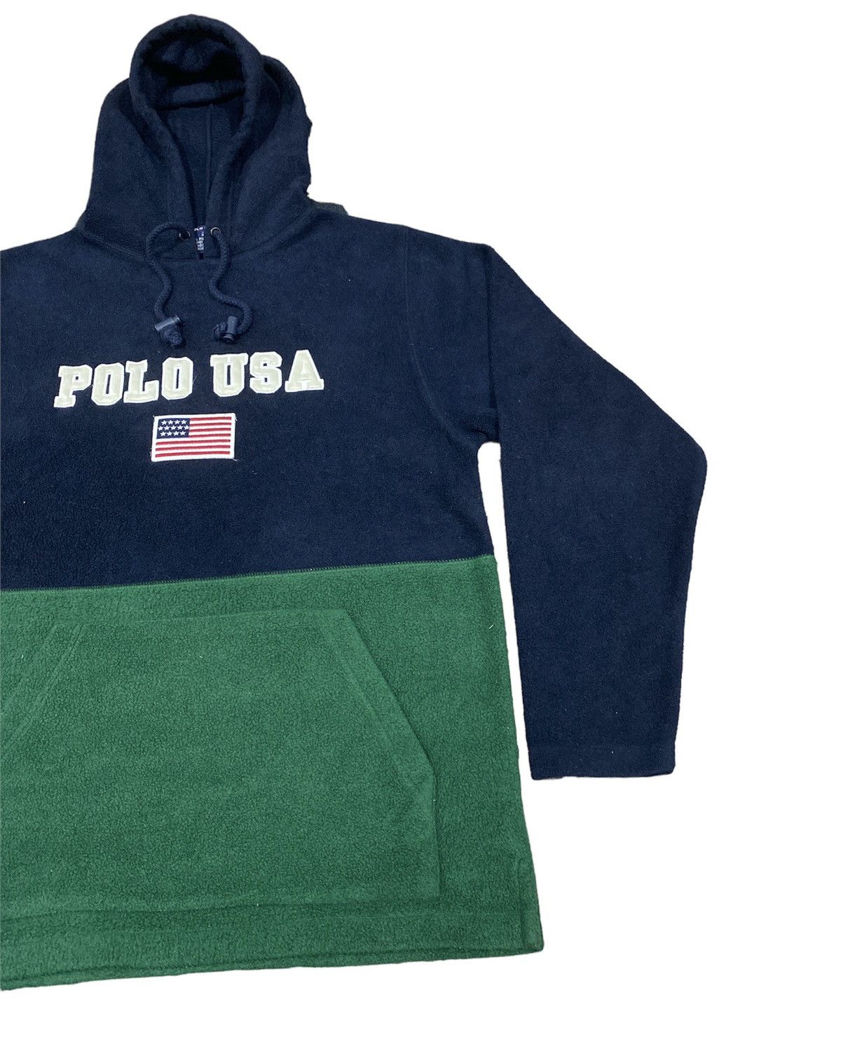 Polo Ralph Lauren Polo Sport Two Tone Fleece Sweater hooded Size US XL / EU 56 / 4 - 3 Thumbnail