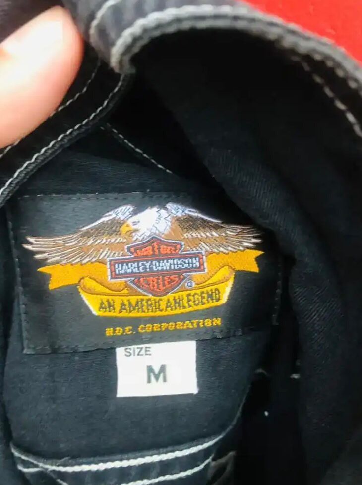 Harley Davidson Vintage Harley Davidson Motorcycle Fashion Style Jacket Size US M / EU 48-50 / 2 - 6 Thumbnail