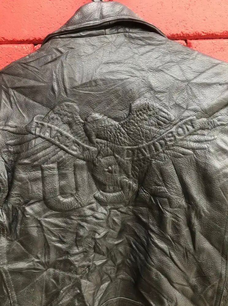Harley Davidson Vintage Harley Davidson Leather Jacket Motorcycle Fashion Size US L / EU 52-54 / 3 - 7 Thumbnail
