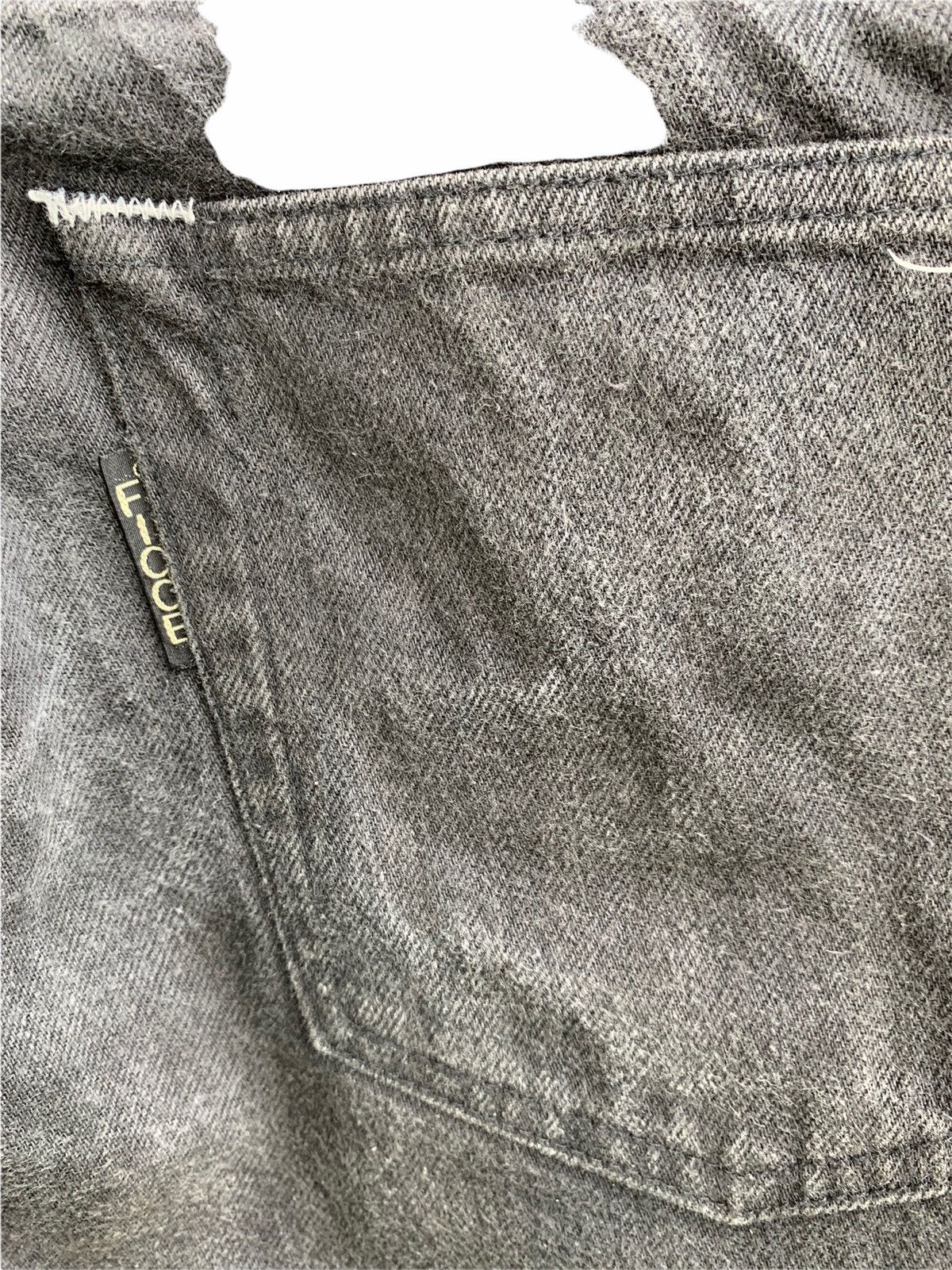 Yoshiyuki Konishi Vintage Ficce Yoshiyuki konishi Embroidery Skull Head Denim Size US 30 / EU 46 - 9 Thumbnail