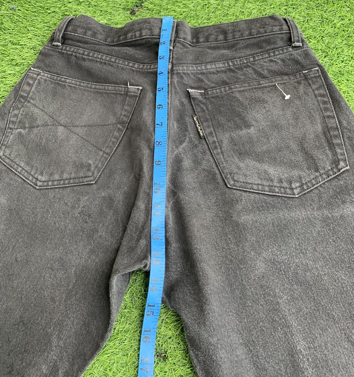 Yoshiyuki Konishi Vintage Ficce Yoshiyuki konishi Embroidery Skull Head Denim Size US 30 / EU 46 - 15 Thumbnail