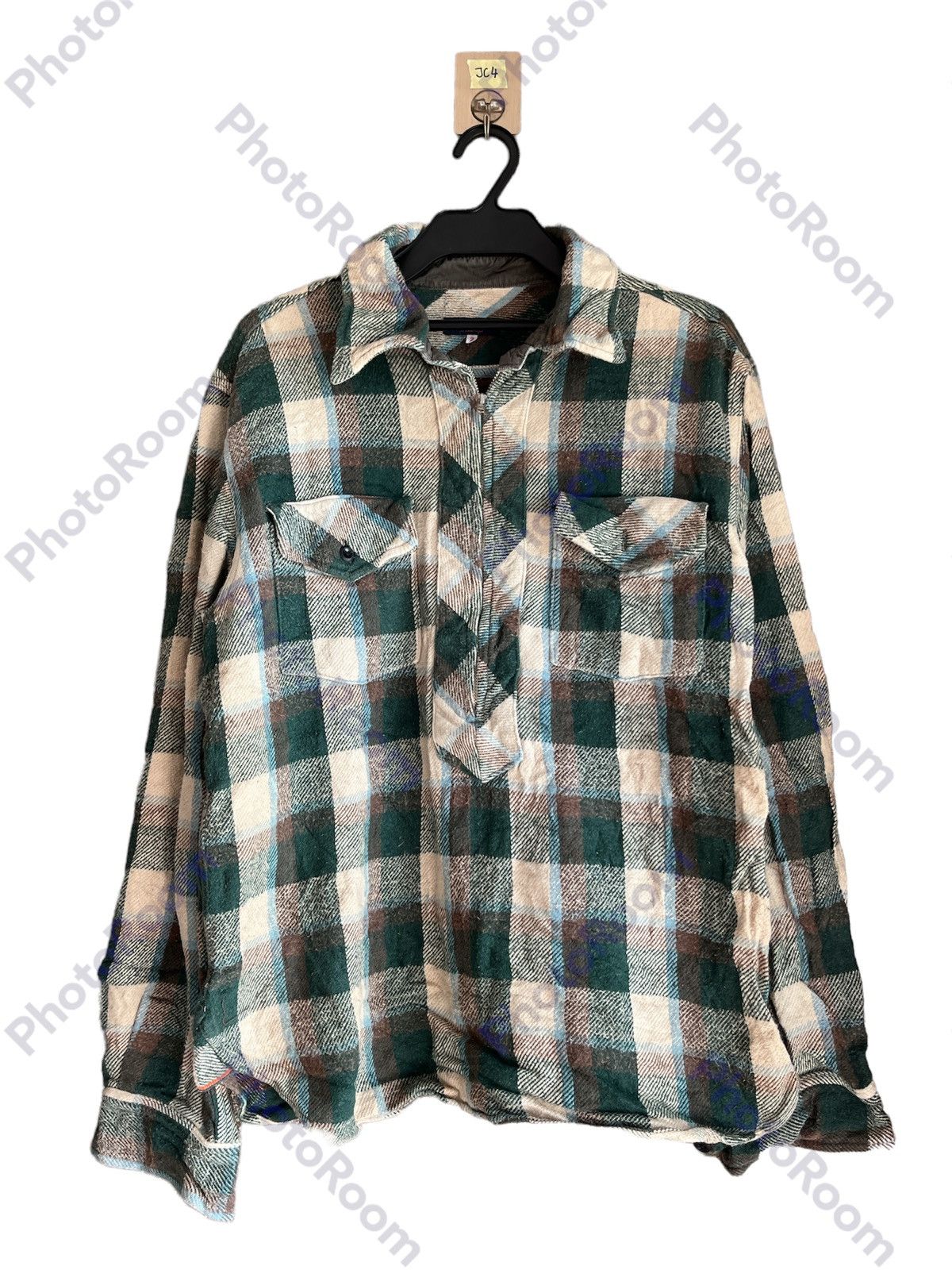 image of Vintage Omnigod Jc4 in Checkered, Men's (Size Large)