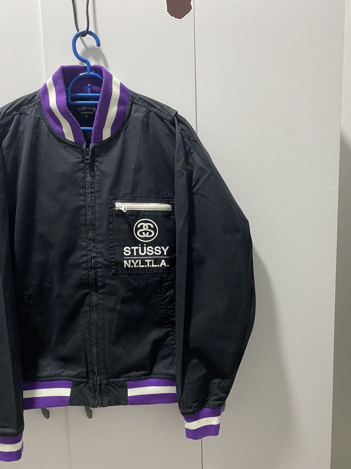 Stussy Vintage Stussy varsity Jacket Size US S / EU 44-46 / 1 - 4 Thumbnail