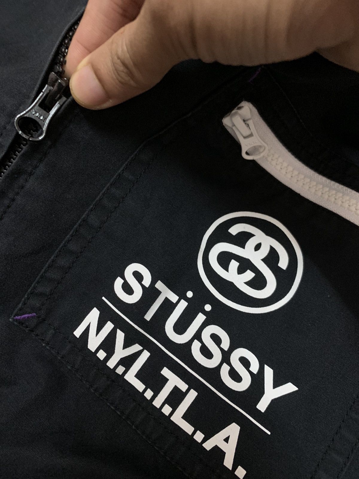 Stussy Vintage Stussy varsity Jacket Size US S / EU 44-46 / 1 - 7 Thumbnail