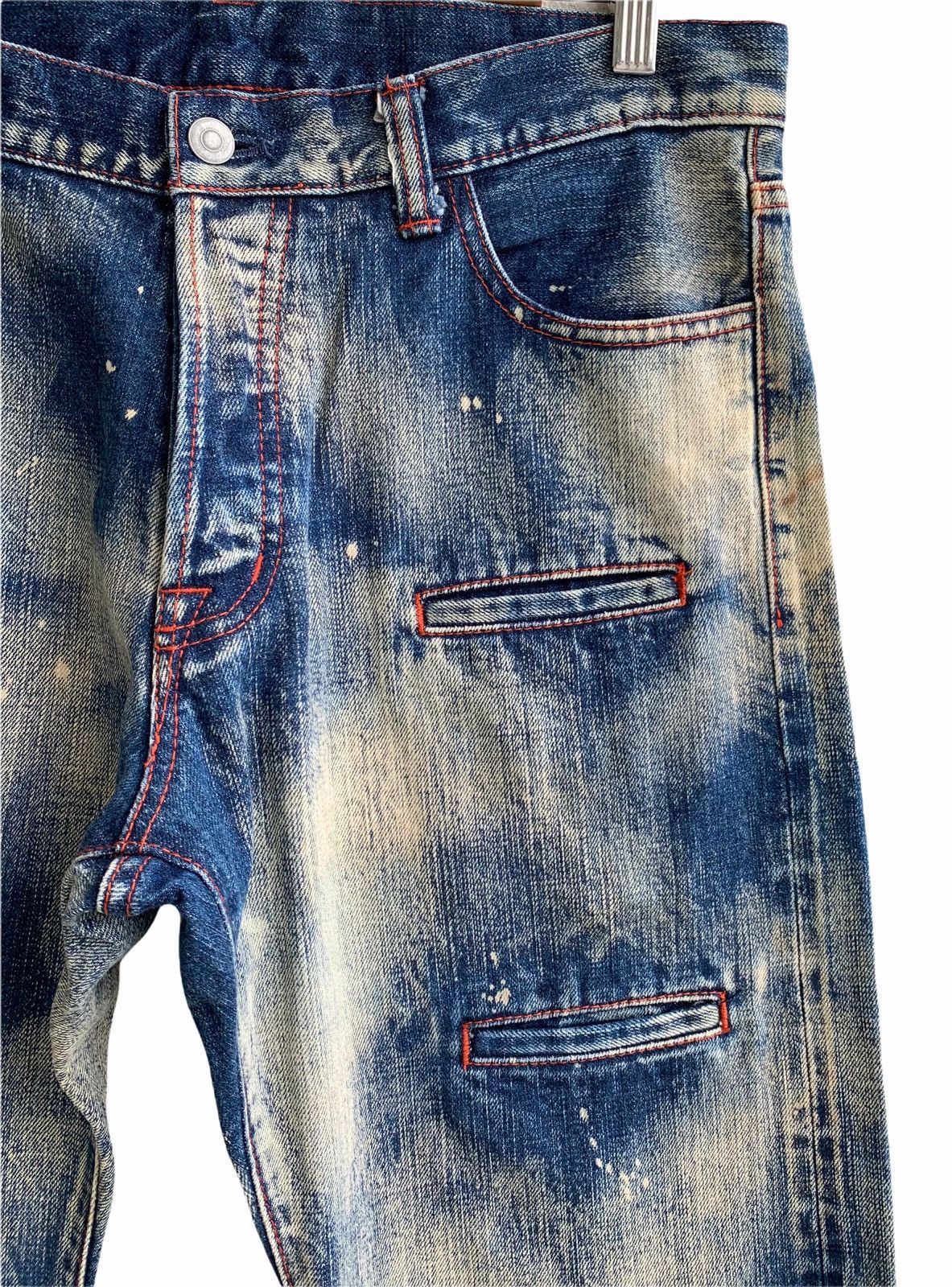 Japanese Brand Japanese Brand Asid Wash blue Selvedge Multiple pocket Size US 34 / EU 50 - 9 Thumbnail