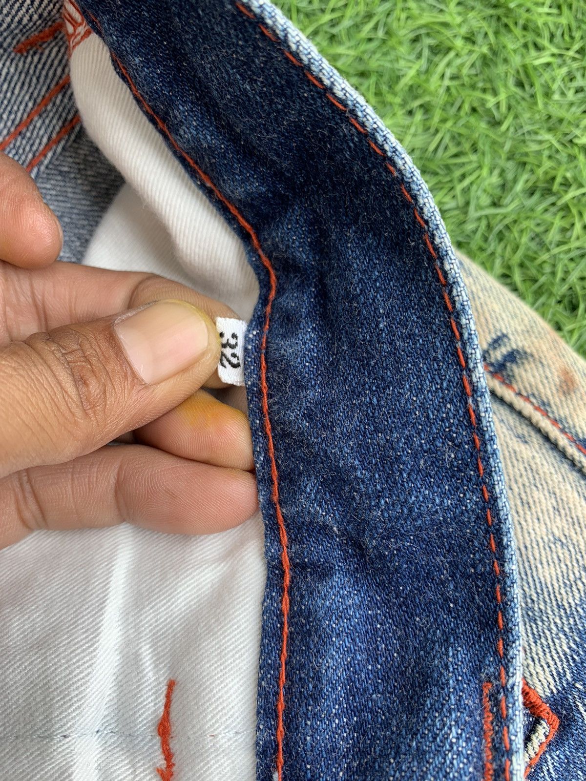 Japanese Brand Japanese Brand Asid Wash blue Selvedge Multiple pocket Size US 34 / EU 50 - 12 Thumbnail