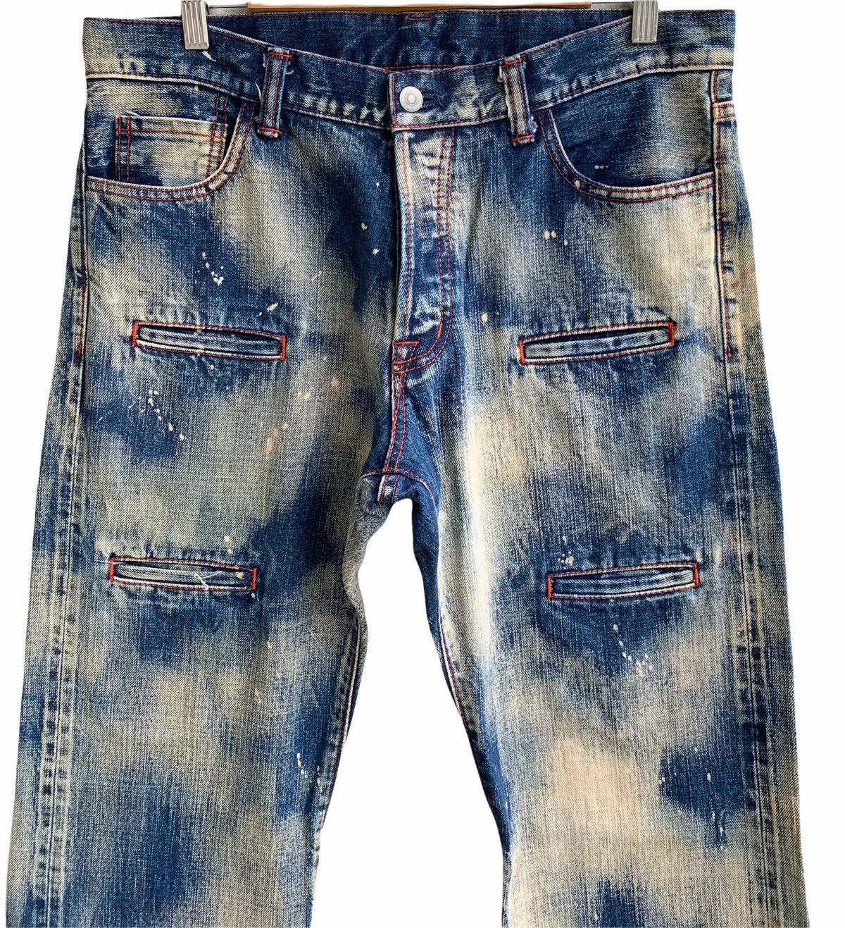 Japanese Brand Japanese Brand Asid Wash blue Selvedge Multiple pocket Size US 34 / EU 50 - 5 Thumbnail