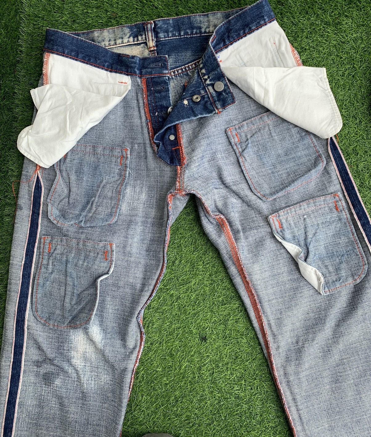Japanese Brand Japanese Brand Asid Wash blue Selvedge Multiple pocket Size US 34 / EU 50 - 13 Thumbnail