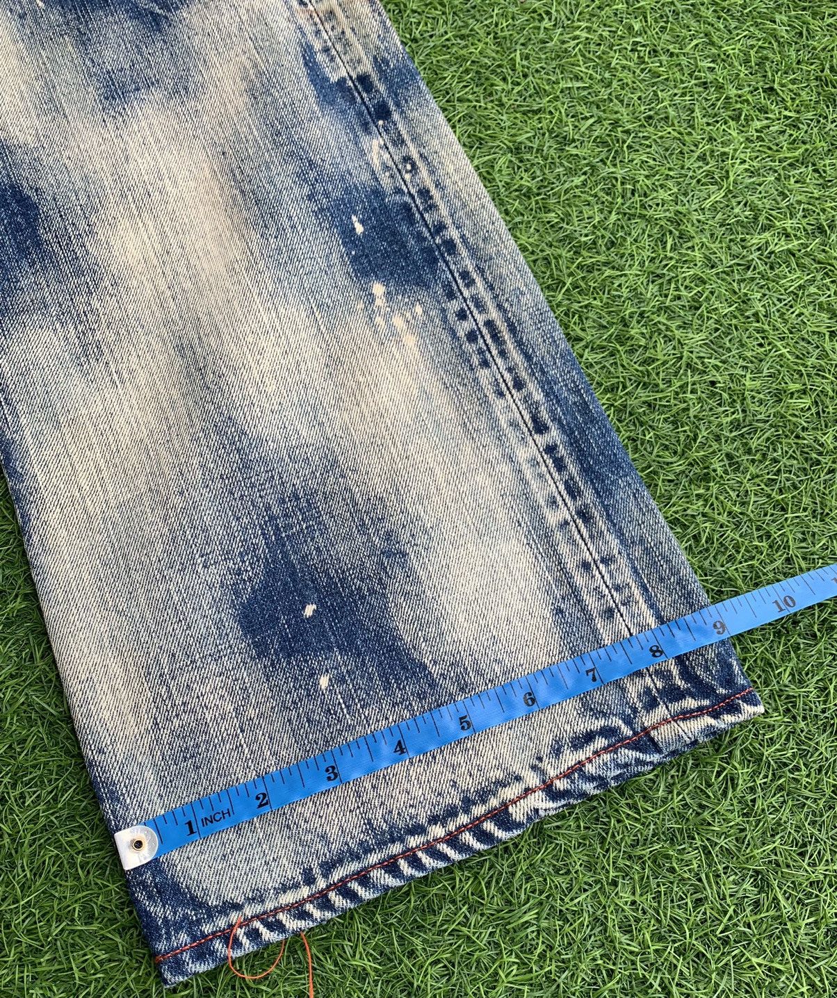 Japanese Brand Japanese Brand Asid Wash blue Selvedge Multiple pocket Size US 34 / EU 50 - 19 Thumbnail