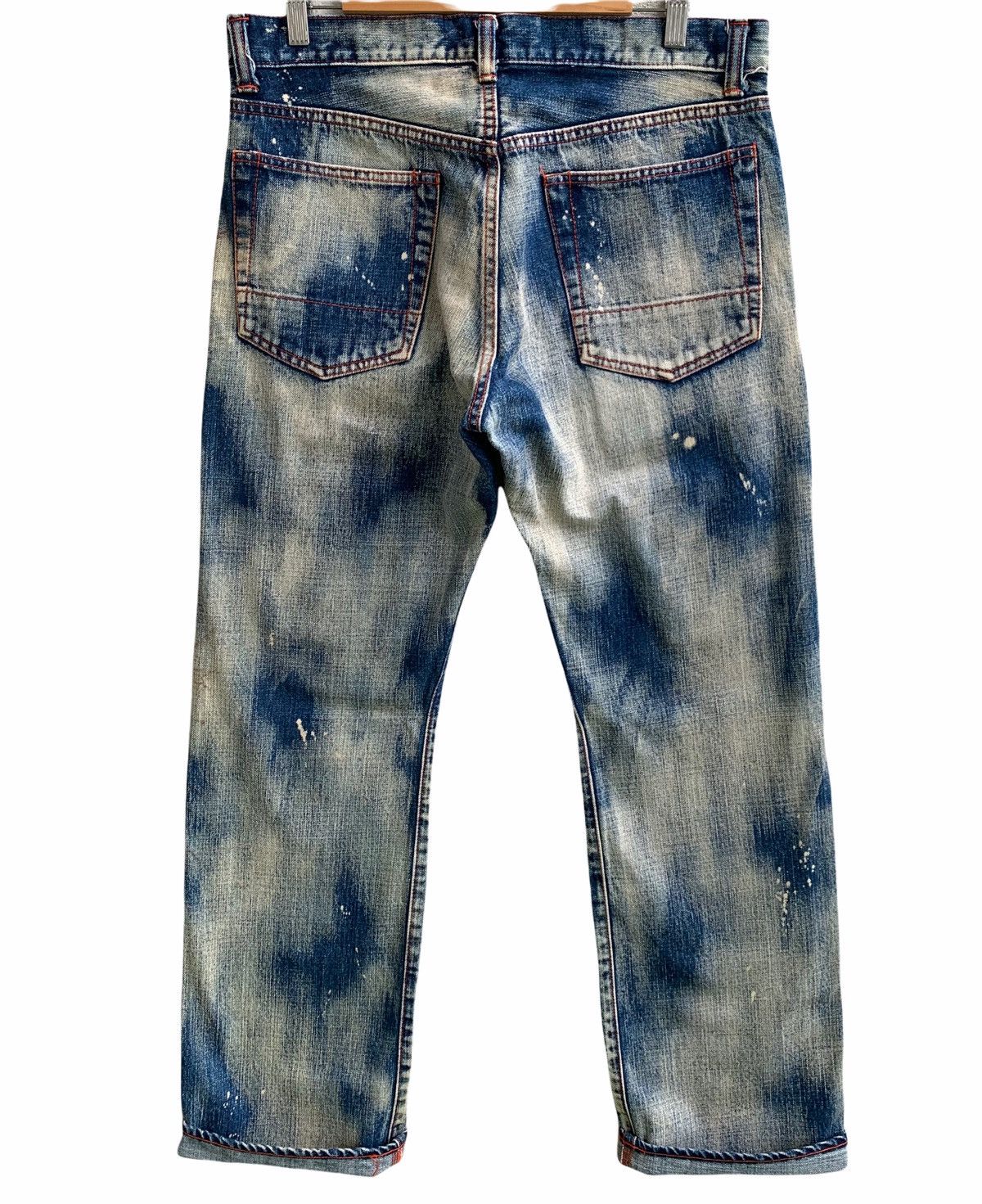 Japanese Brand Japanese Brand Asid Wash blue Selvedge Multiple pocket Size US 34 / EU 50 - 2 Thumbnail
