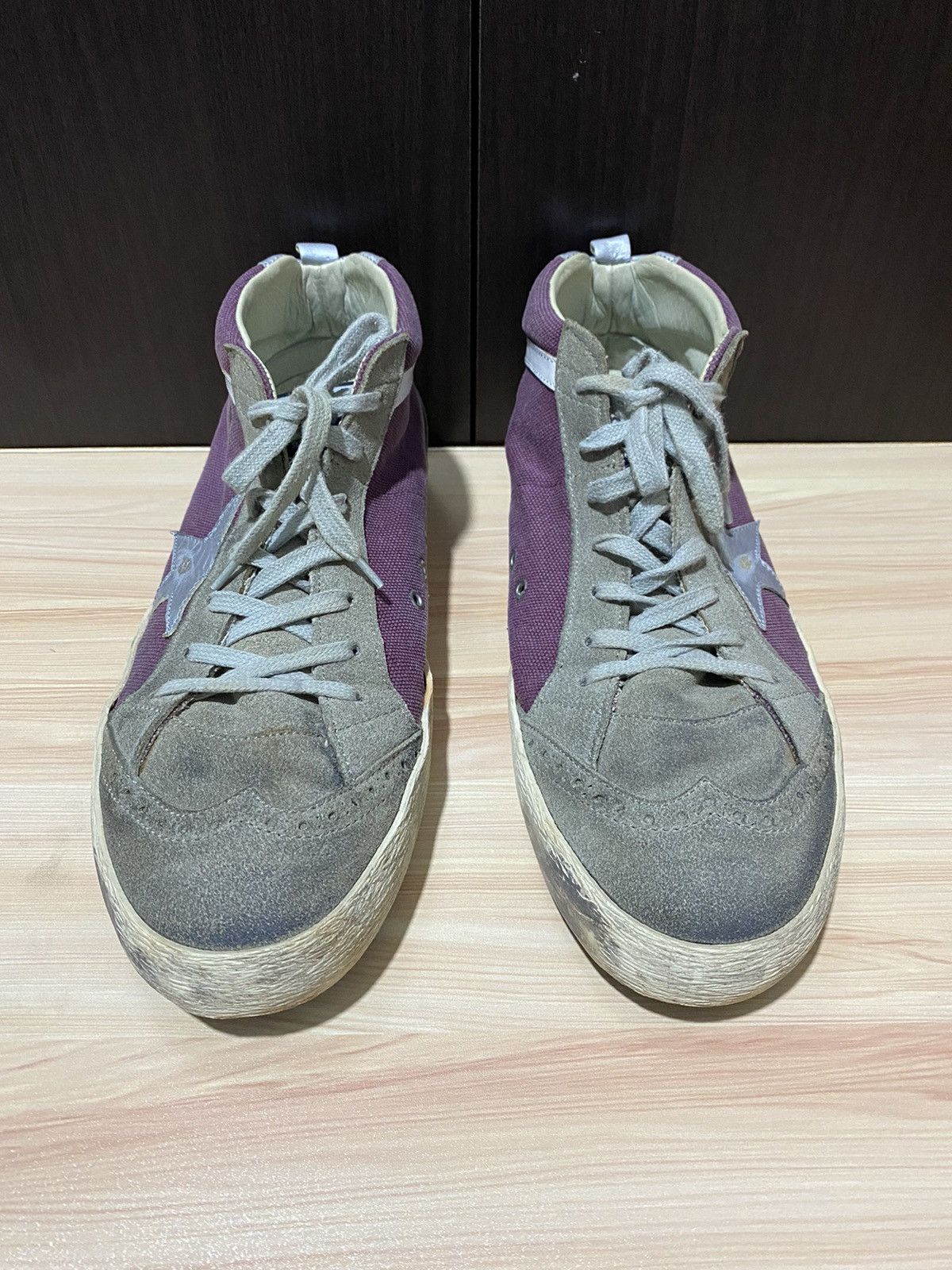 Golden Goose Golden Goose Midstar Skateboard Shoes Size US 8.5 / EU 41-42 - 2 Thumbnail