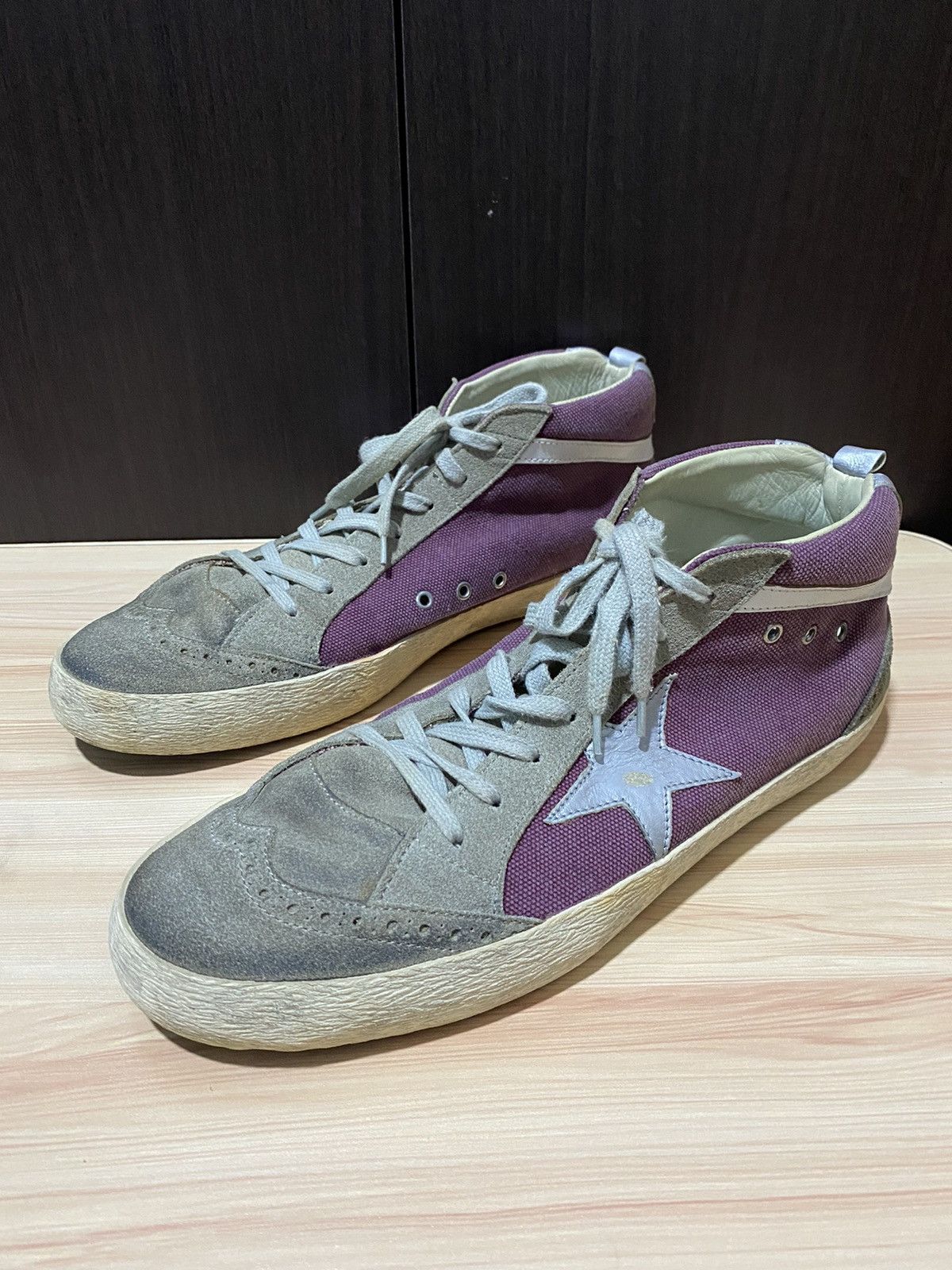 Golden Goose Golden Goose Midstar Skateboard Shoes Size US 8.5 / EU 41-42 - 1 Thumbnail