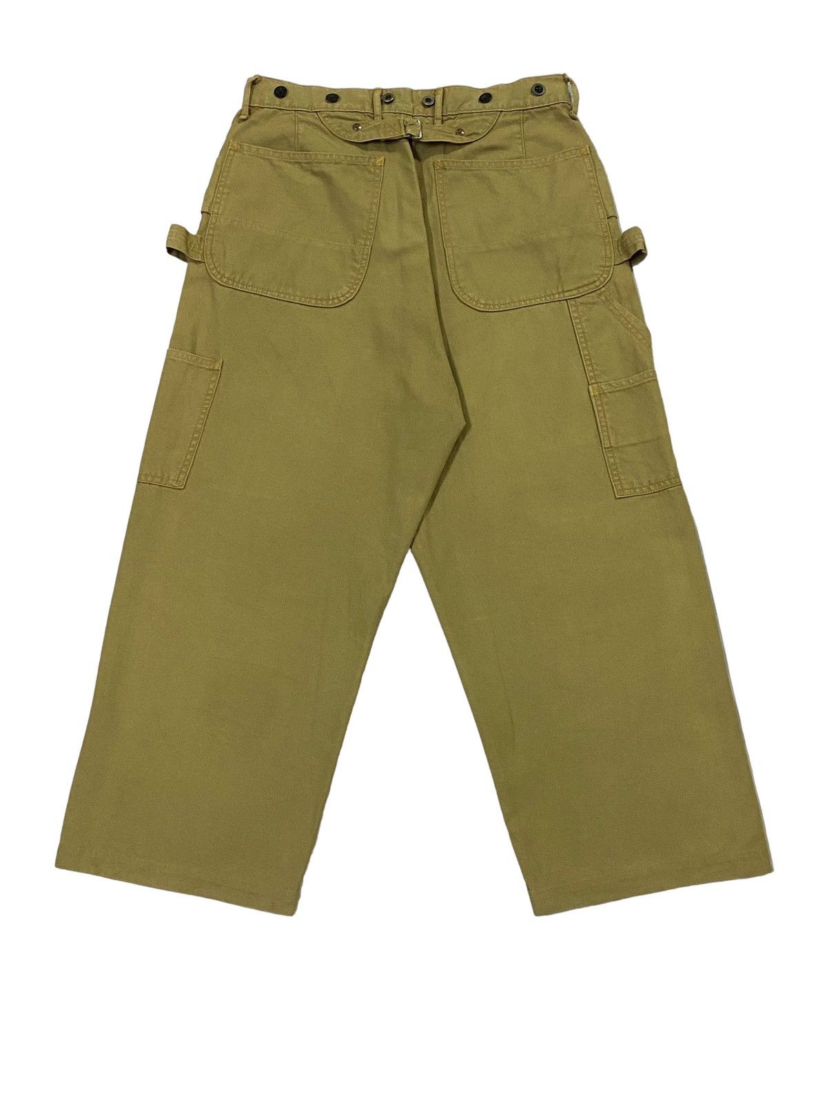 Kapital Nice Design‼️Kapital Double Knee Cropped Pants Size US 30 / EU 46 - 3 Thumbnail