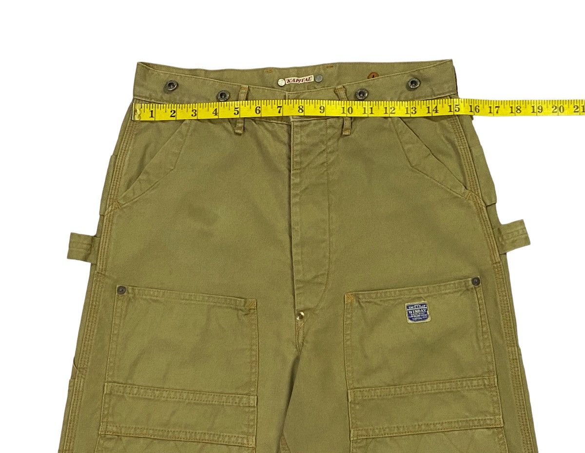 Kapital Nice Design‼️Kapital Double Knee Cropped Pants Size US 30 / EU 46 - 4 Thumbnail