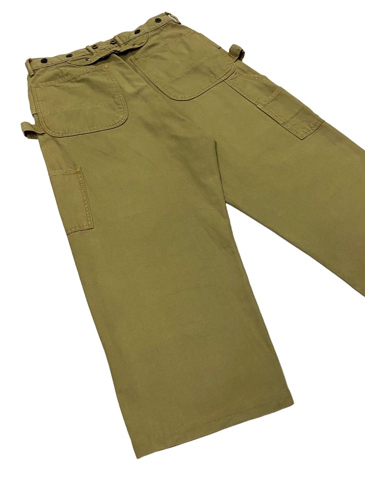 Kapital Nice Design‼️Kapital Double Knee Cropped Pants Size US 30 / EU 46 - 23 Thumbnail