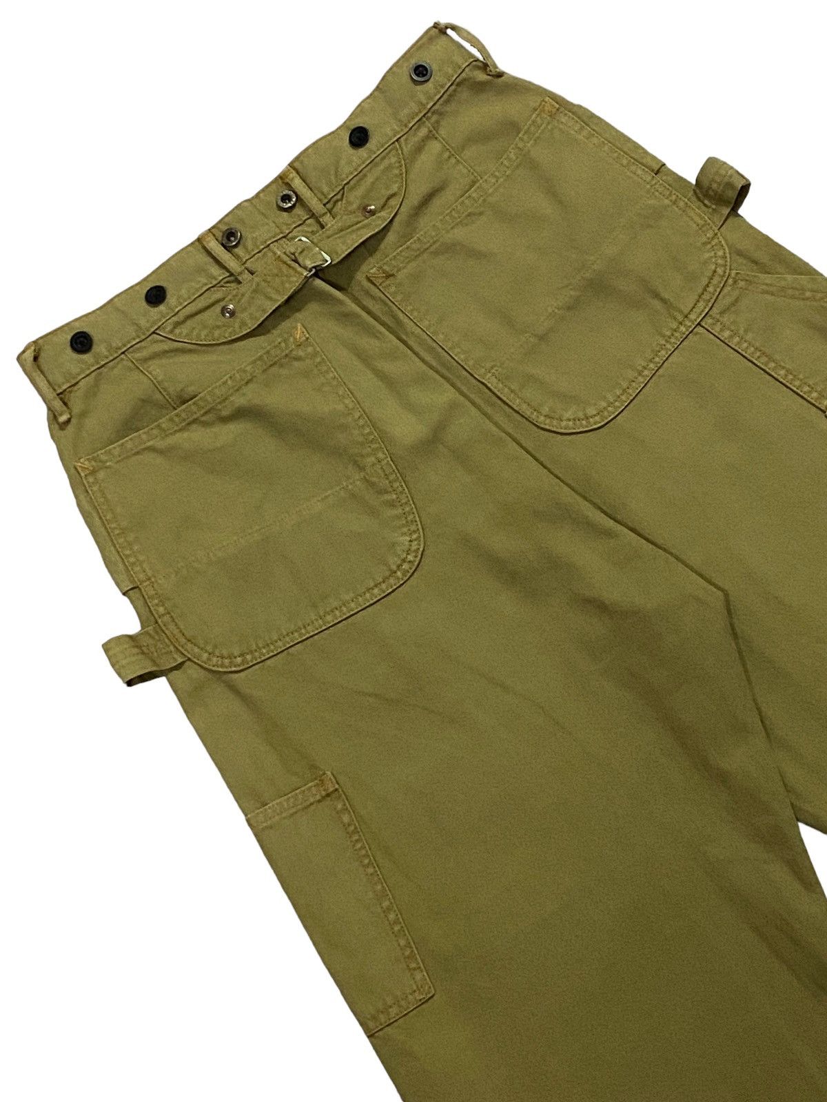 Kapital Nice Design‼️Kapital Double Knee Cropped Pants Size US 30 / EU 46 - 20 Thumbnail