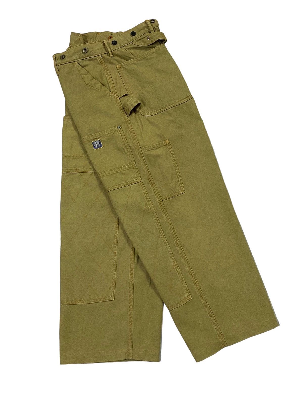 Kapital Nice Design‼️Kapital Double Knee Cropped Pants Size US 30 / EU 46 - 25 Thumbnail