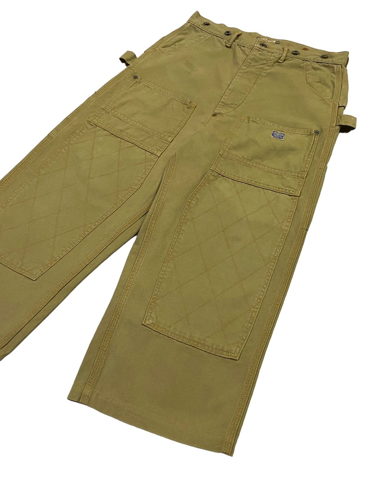 Kapital Nice Design‼️Kapital Double Knee Cropped Pants Size US 30 / EU 46 - 22 Thumbnail