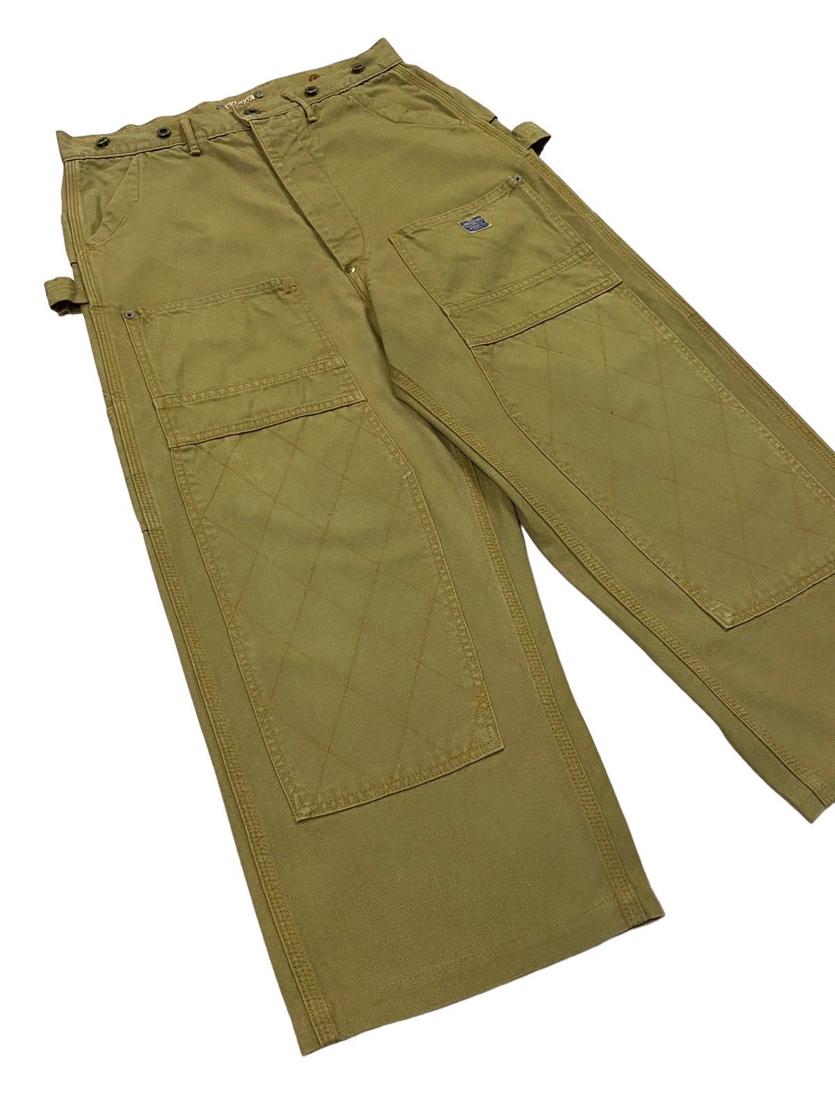 Kapital Nice Design‼️Kapital Double Knee Cropped Pants Size US 30 / EU 46 - 24 Thumbnail