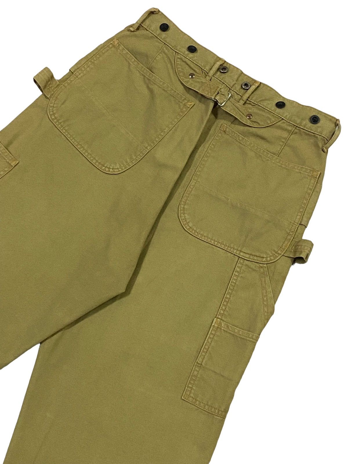 Kapital Nice Design‼️Kapital Double Knee Cropped Pants Size US 30 / EU 46 - 19 Thumbnail