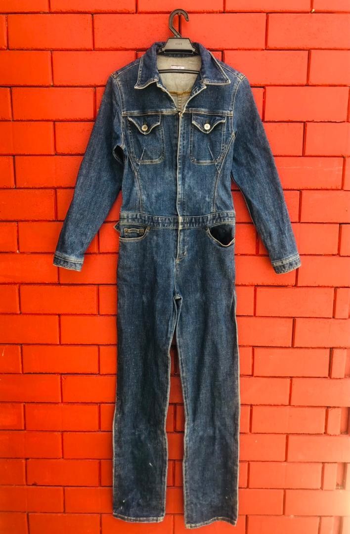 image of Paul Smith Overall Japanese Designer Fashion Style in Dark Blue, Women's (Size 28)