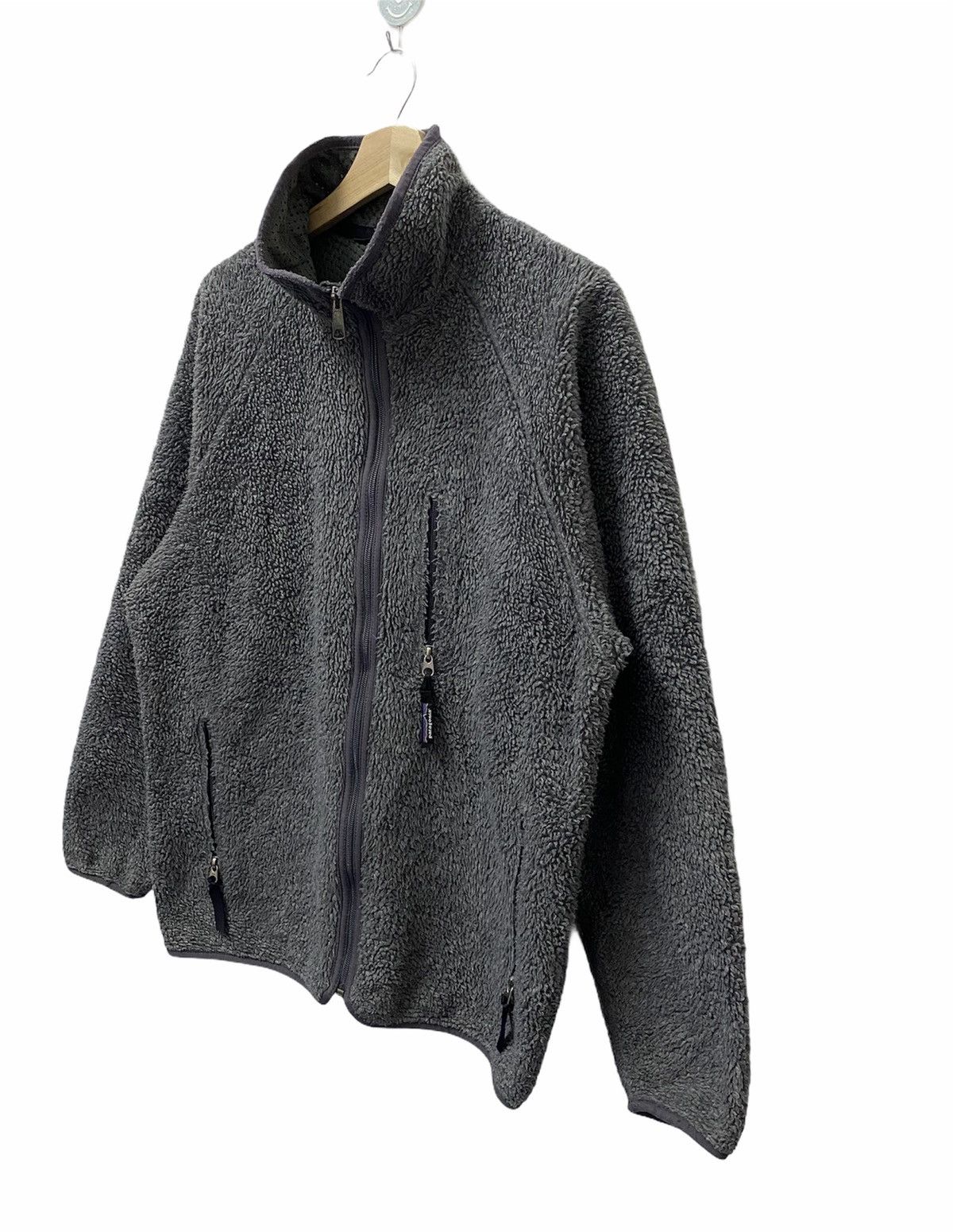 Patagonia Vintage 90s Patagonia Deep Pile Full-Zip Fleece Jacket Size US L / EU 52-54 / 3 - 3 Thumbnail