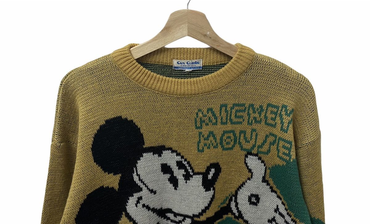 Anime VINTAGE MICKEY MOUSE SWEATSHIRT WOOL Size US M / EU 48-50 / 2 - 5 Thumbnail