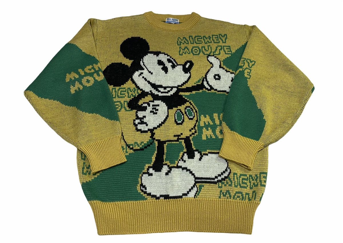 Anime VINTAGE MICKEY MOUSE SWEATSHIRT WOOL Size US M / EU 48-50 / 2 - 17 Thumbnail