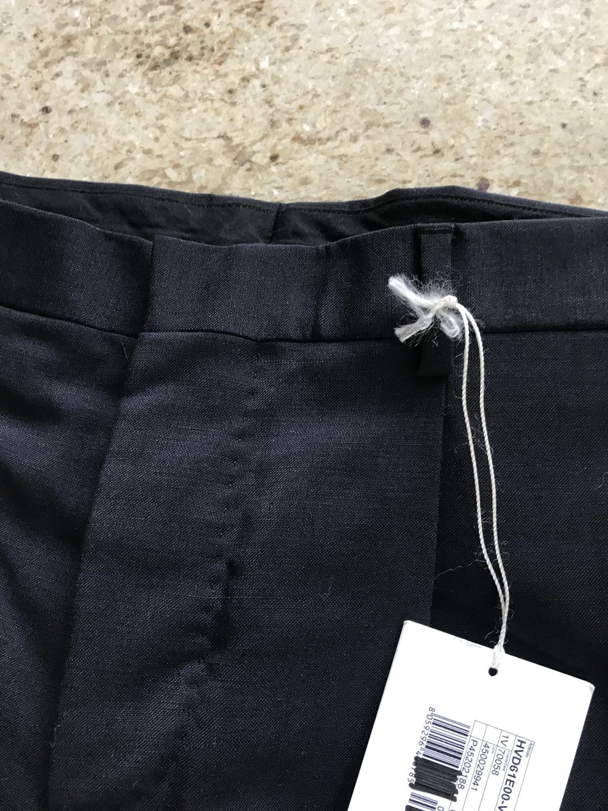 Valentino Dark Navy Wool & Mohair Slacks Size US 28 / EU 44 - 11 Thumbnail