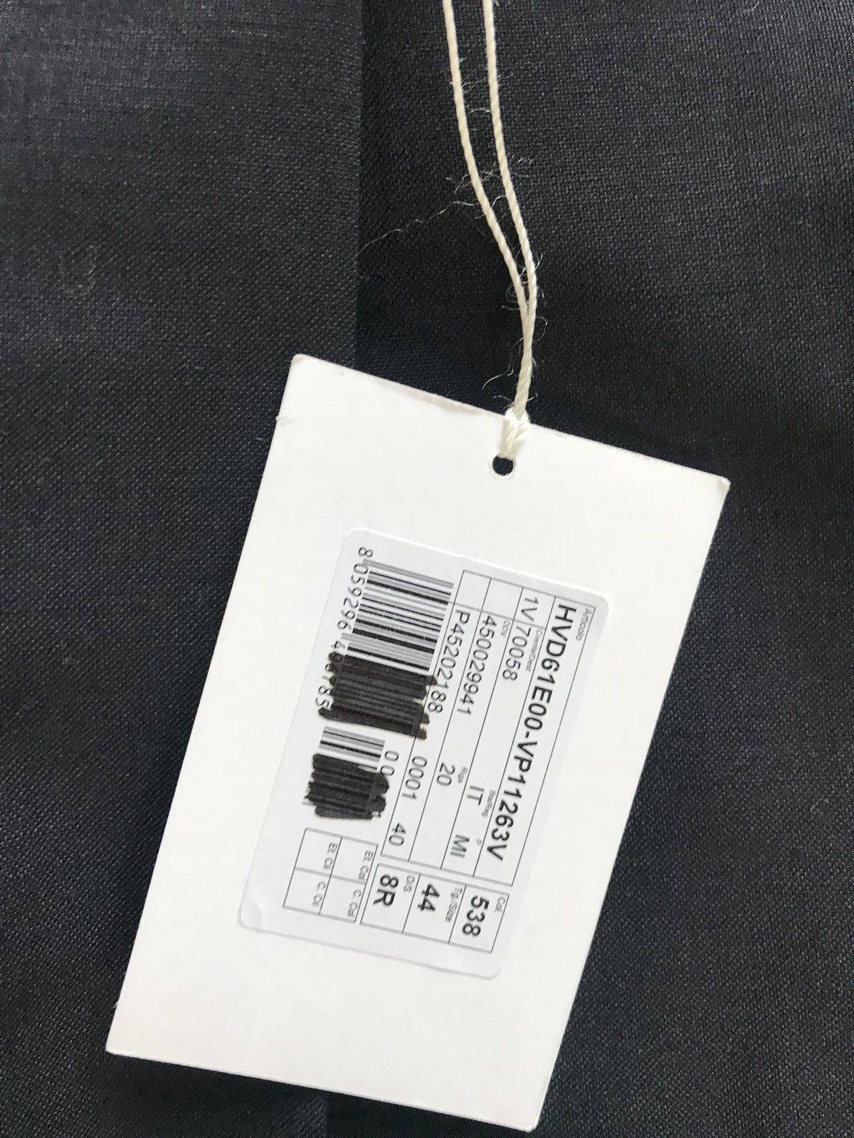 Valentino Dark Navy Wool & Mohair Slacks Size US 28 / EU 44 - 10 Thumbnail