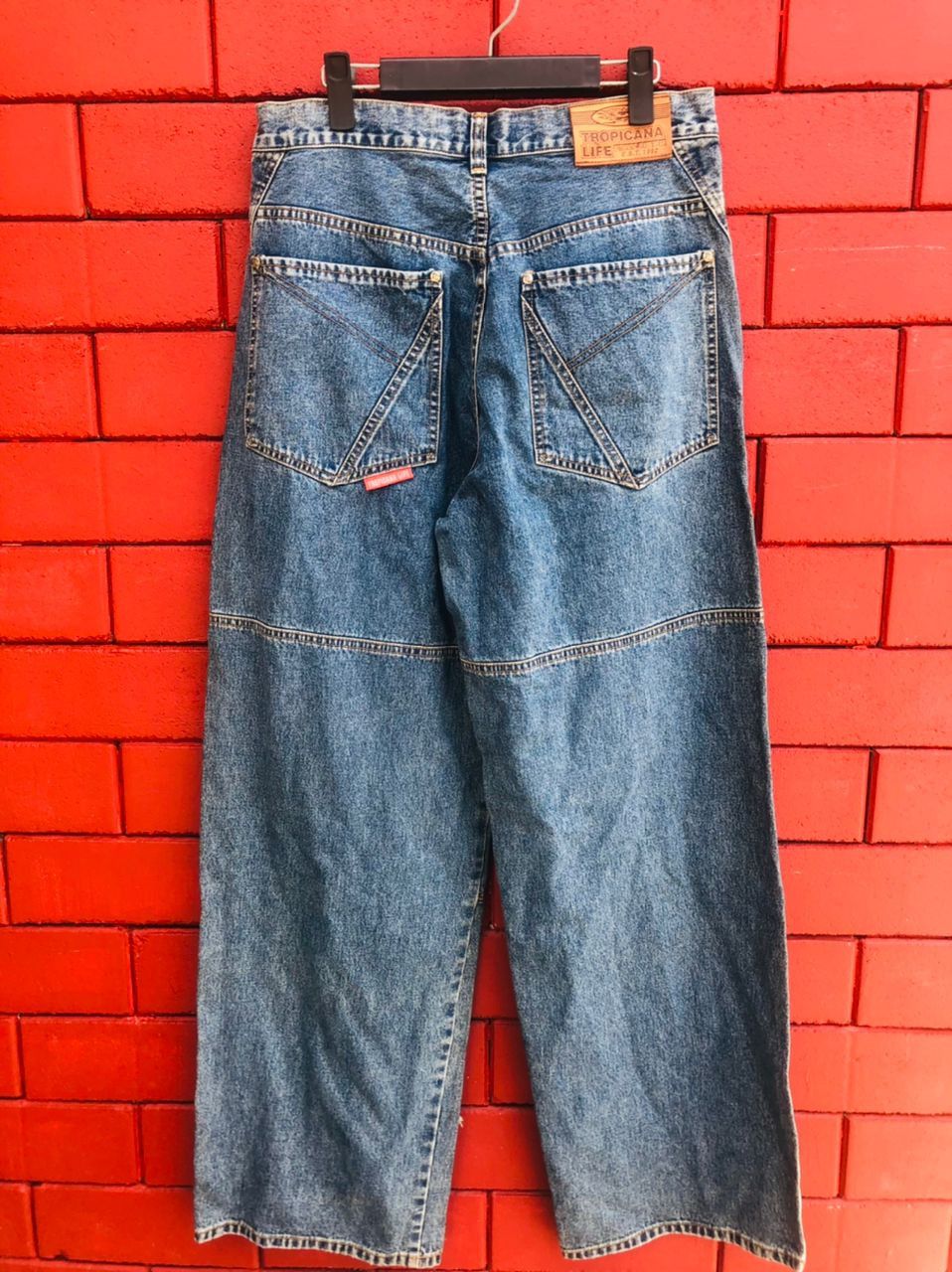 Japanese Brand Vintage Tropicana Live Hip Hop Japanese Designer Streetwear Size US 33 - 2 Thumbnail