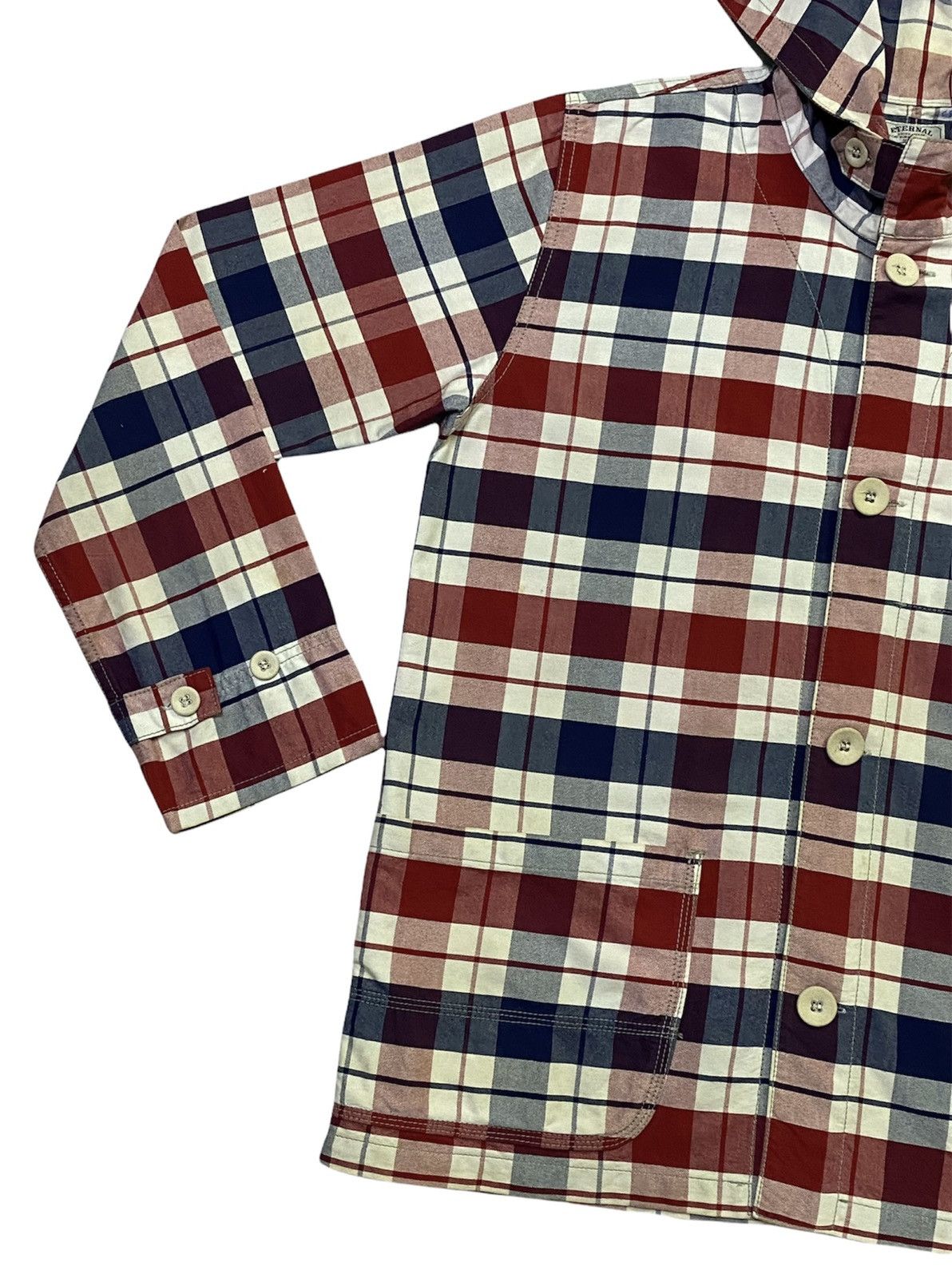 Eternal Eternal flannel hoodie button jacket Size US L / EU 52-54 / 3 - 15 Thumbnail