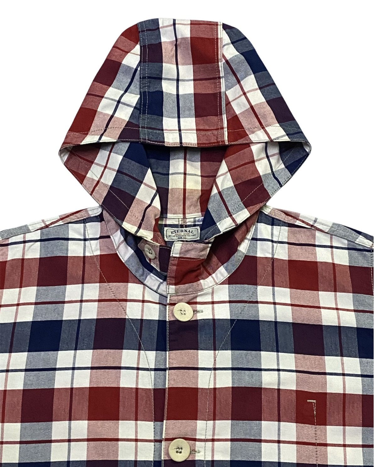Eternal Eternal flannel hoodie button jacket Size US L / EU 52-54 / 3 - 13 Thumbnail