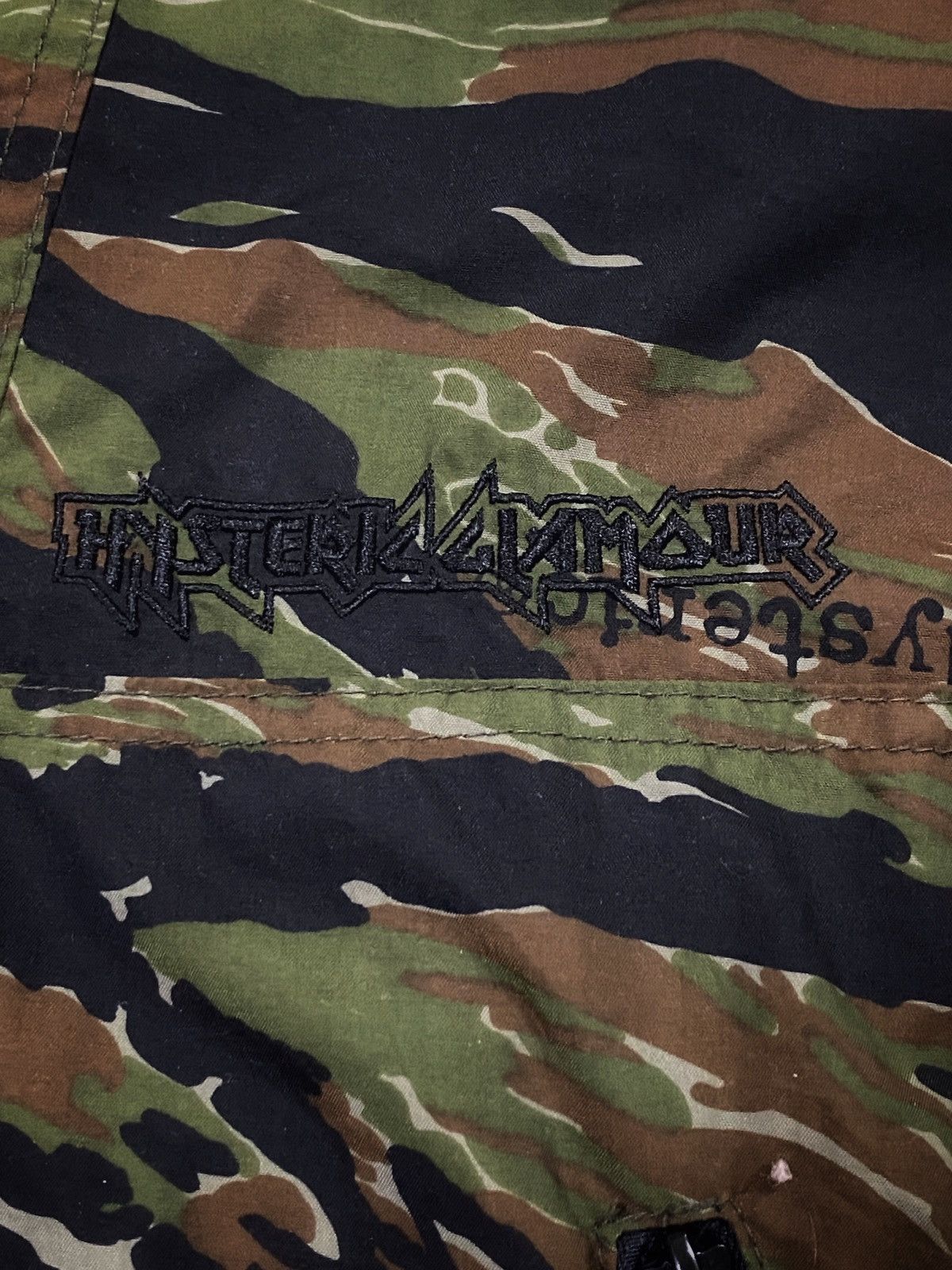Hysteric Glamour Vintage 90s Hysteric Glamour tiger Stripes Light Jacket Size US S / EU 44-46 / 1 - 16 Thumbnail