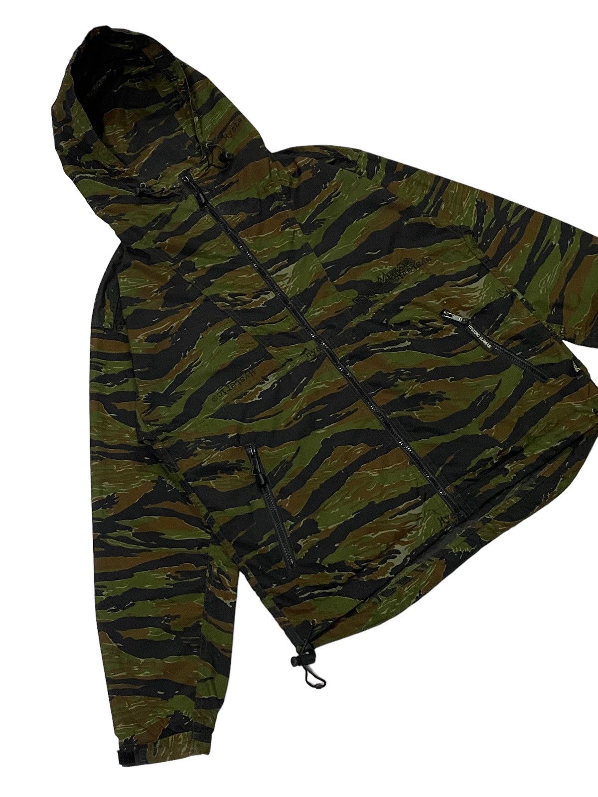 Hysteric Glamour Vintage 90s Hysteric Glamour tiger Stripes Light Jacket Size US S / EU 44-46 / 1 - 21 Thumbnail