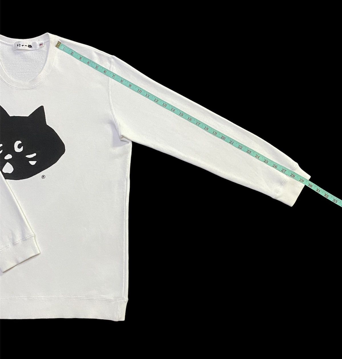 Issey Miyake Ne-Net By Issey Miyake Sweatshirt Embroidery Cat Size US L / EU 52-54 / 3 - 8 Thumbnail