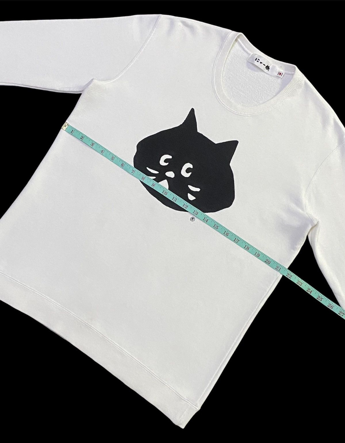 Issey Miyake Ne-Net By Issey Miyake Sweatshirt Embroidery Cat Size US L / EU 52-54 / 3 - 4 Thumbnail