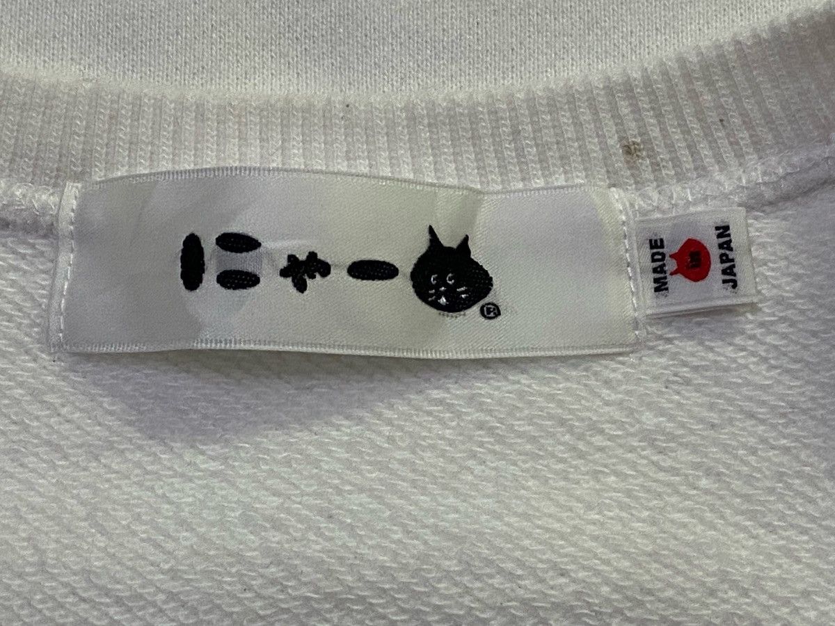 Issey Miyake Ne-Net By Issey Miyake Sweatshirt Embroidery Cat Size US L / EU 52-54 / 3 - 9 Thumbnail