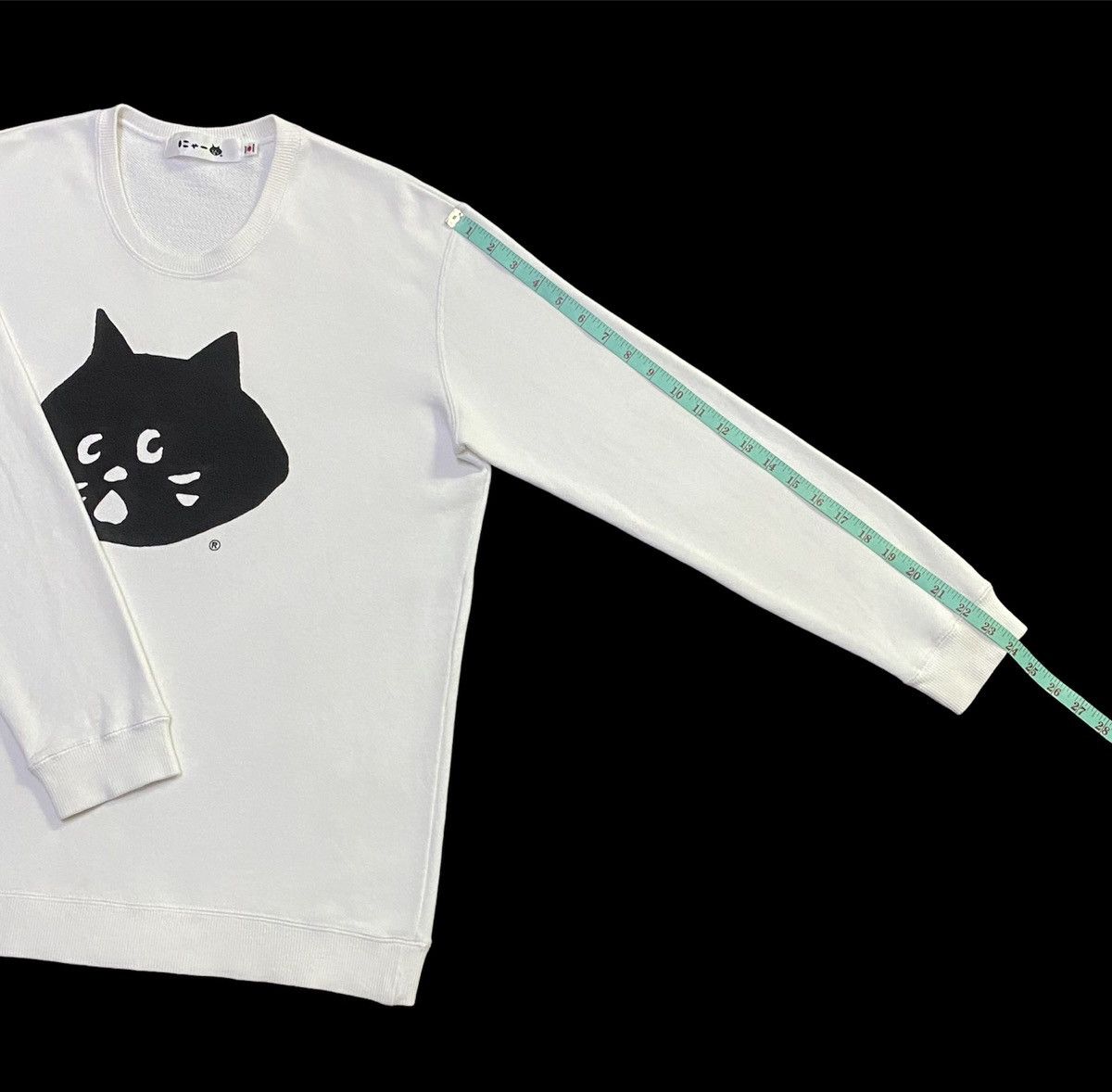 Issey Miyake Ne-Net By Issey Miyake Sweatshirt Embroidery Cat Size US L / EU 52-54 / 3 - 7 Thumbnail