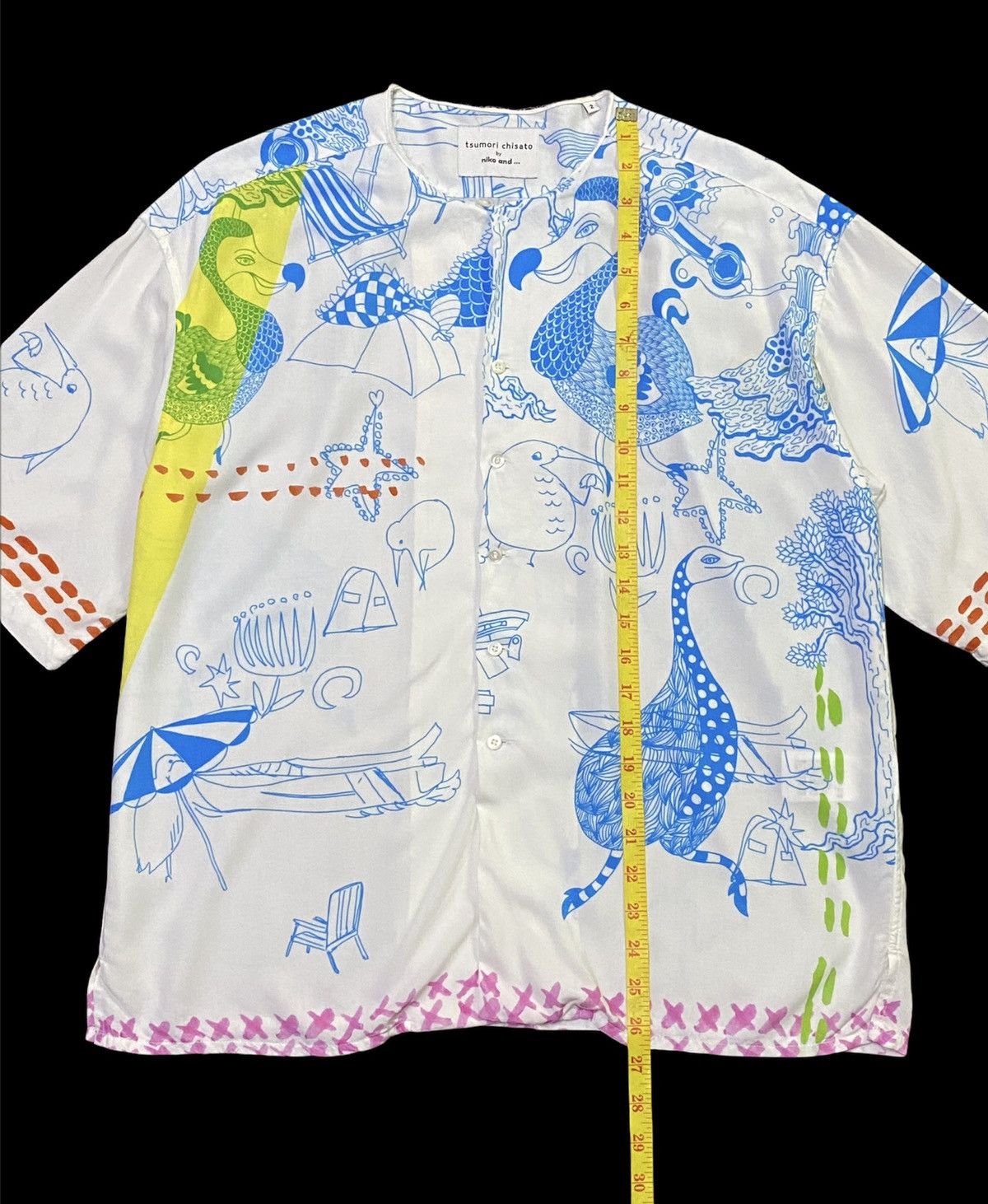 Designer × Issey Miyake × Tsumori Chisato TSUMORI CHISATO X NIKO AND BUTTON UPS SHIRT Size US M / EU 48-50 / 2 - 5 Thumbnail
