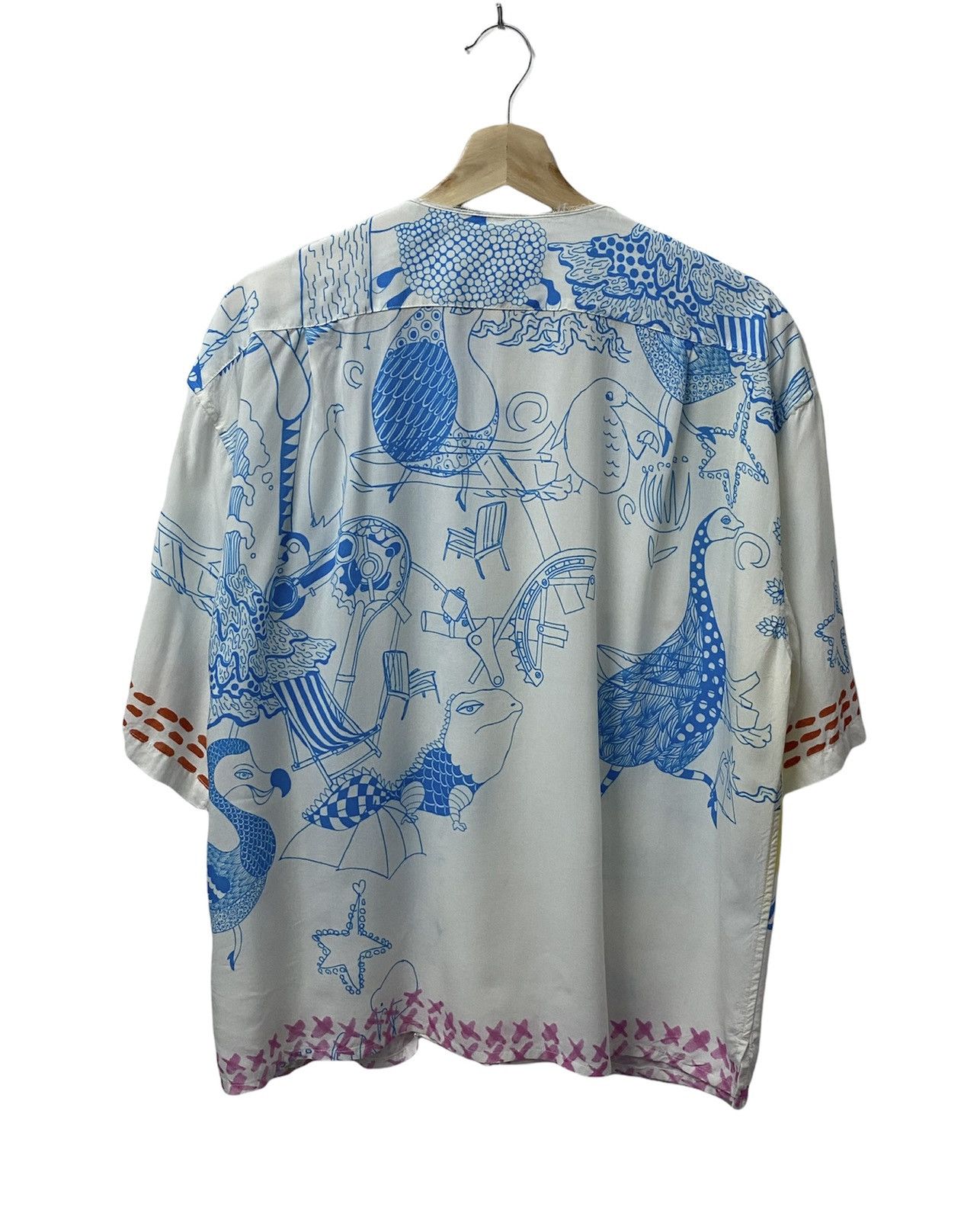 Designer × Issey Miyake × Tsumori Chisato TSUMORI CHISATO X NIKO AND BUTTON UPS SHIRT Size US M / EU 48-50 / 2 - 3 Thumbnail