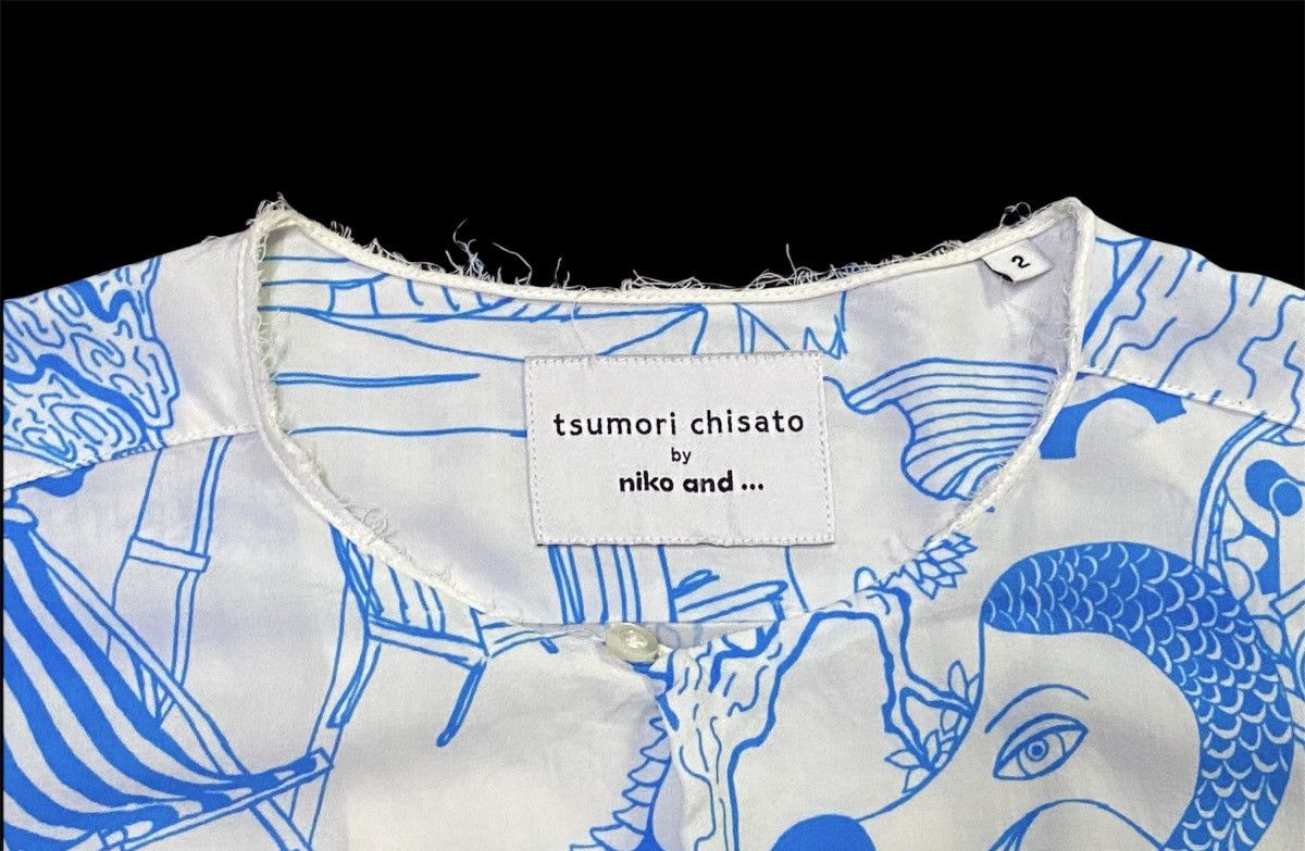 Designer × Issey Miyake × Tsumori Chisato TSUMORI CHISATO X NIKO AND BUTTON UPS SHIRT Size US M / EU 48-50 / 2 - 12 Thumbnail
