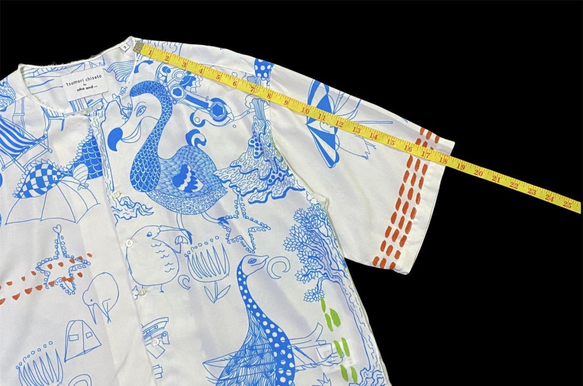 Designer × Issey Miyake × Tsumori Chisato TSUMORI CHISATO X NIKO AND BUTTON UPS SHIRT Size US M / EU 48-50 / 2 - 7 Thumbnail