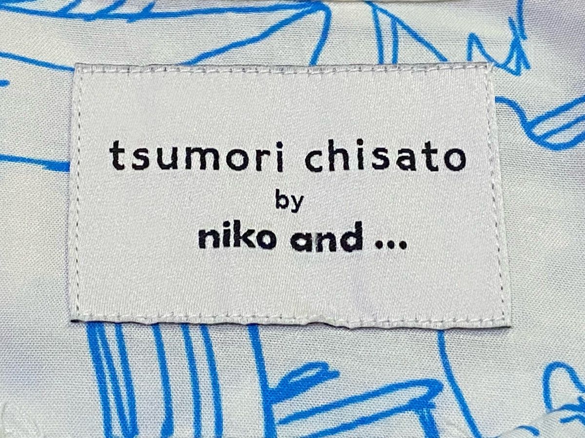 Designer × Issey Miyake × Tsumori Chisato TSUMORI CHISATO X NIKO AND BUTTON UPS SHIRT Size US M / EU 48-50 / 2 - 9 Thumbnail