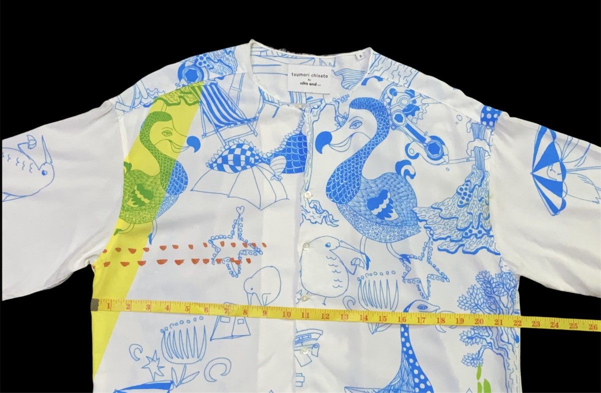Designer × Issey Miyake × Tsumori Chisato TSUMORI CHISATO X NIKO AND BUTTON UPS SHIRT Size US M / EU 48-50 / 2 - 4 Thumbnail