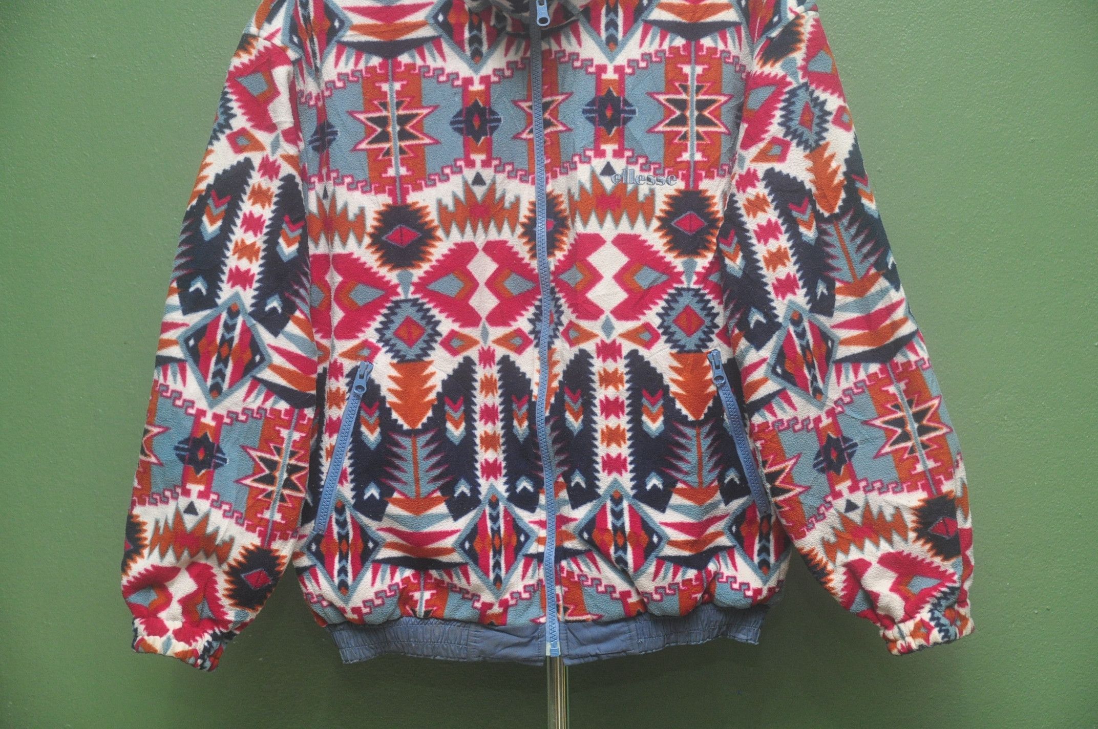 Ellesse VERY RARE 90s ELLESSE MULTICOLOURED JACKET Size US L / EU 52-54 / 3 - 4 Thumbnail